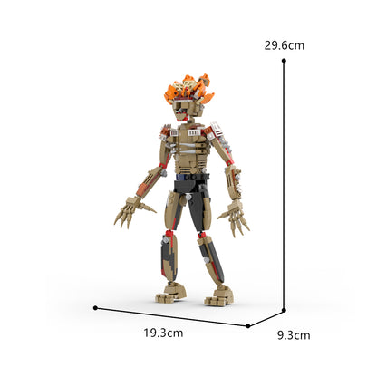 MOC The last of us Clickers building blocks Demo series bricks set