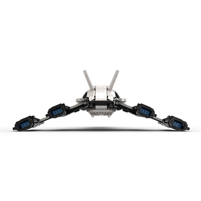 MOC-136302 Mass Effect 2 Normandy SR-2 building blocks kit with compatible bricks