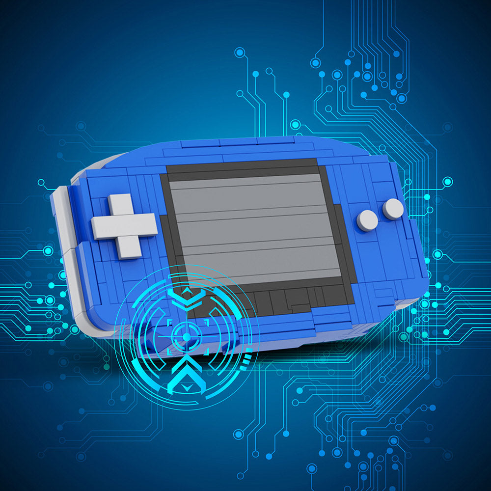 MOC Game Boy Advance building blocks gaming series bricks set