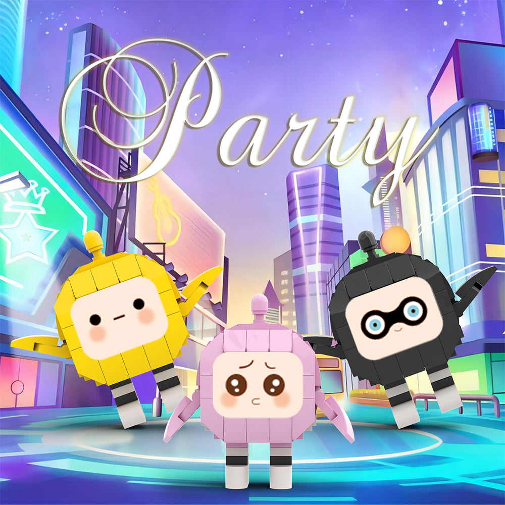 MOC Eggy building blocks gaming series bricks set