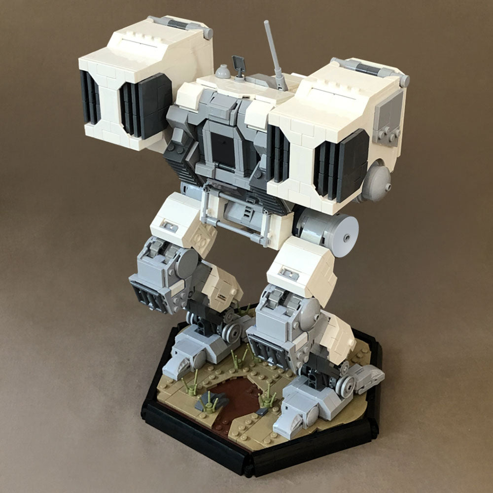 MOC BattleTech Catapult Mech building blocks kit with compatible bricks