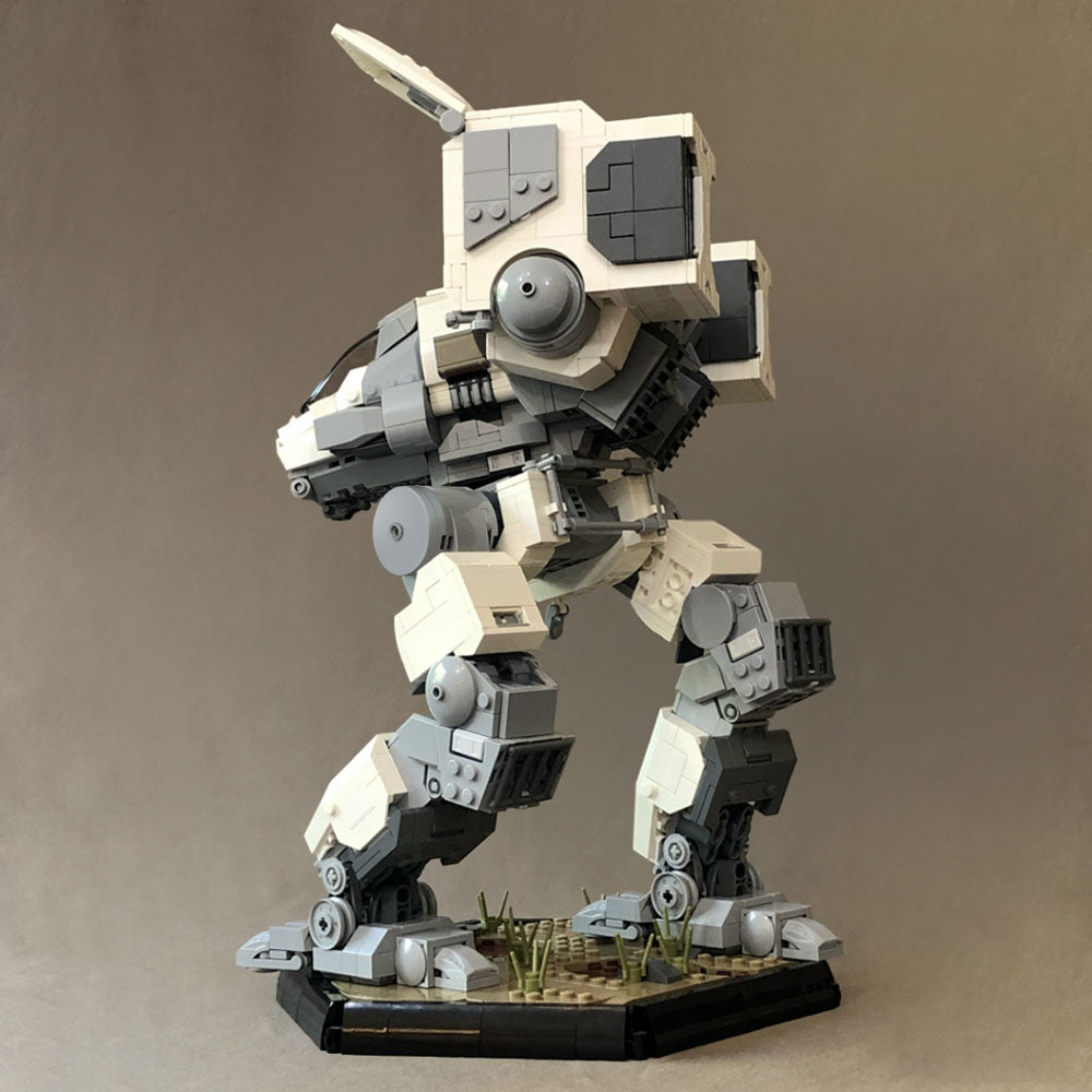 MOC BattleTech Catapult Mech building blocks kit with compatible bricks