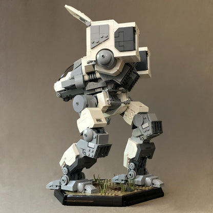 MOC BattleTech Catapult Mech building blocks kit with compatible bricks