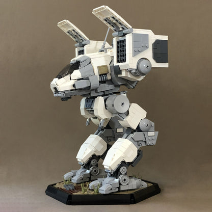 MOC BattleTech Catapult Mech building blocks kit with compatible bricks