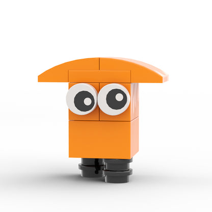 MOC Pizza Tower,Peppino Spaghetti, Toppins, The Noise building blocks gaming series bricks set