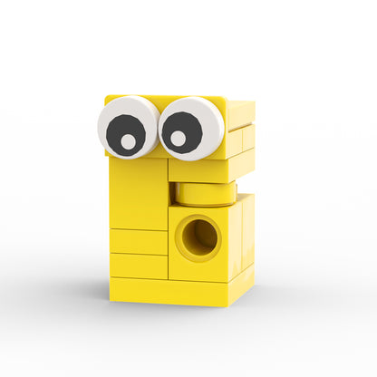 MOC Pizza Tower,Peppino Spaghetti, Toppins, The Noise building blocks gaming series bricks set