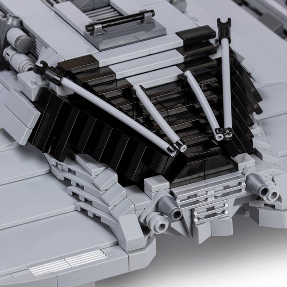 MOC Battlestar Galactica Centurion Raider building blocks kit with compatible bricks