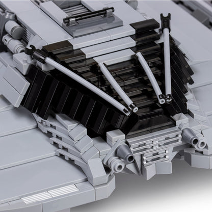 MOC Battlestar Galactica Centurion Raider building blocks kit with compatible bricks