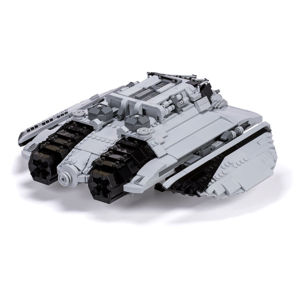 MOC Battlestar Galactica Centurion Raider building blocks kit with compatible bricks