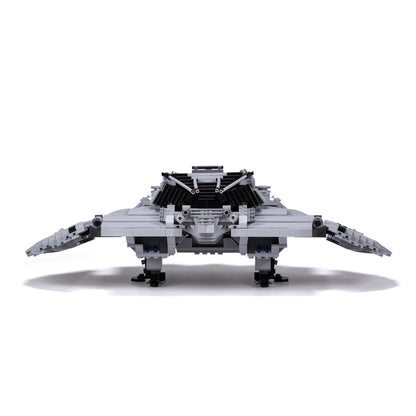 MOC Battlestar Galactica Centurion Raider building blocks kit with compatible bricks