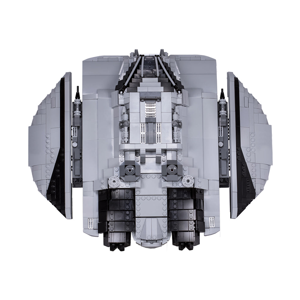MOC Battlestar Galactica Centurion Raider building blocks kit with compatible bricks