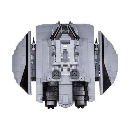 MOC Battlestar Galactica Centurion Raider building blocks kit with compatible bricks