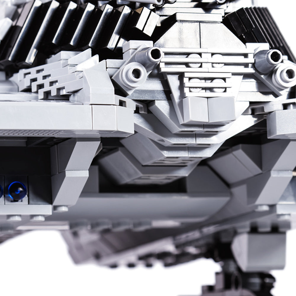 MOC Battlestar Galactica Centurion Raider building blocks kit with compatible bricks