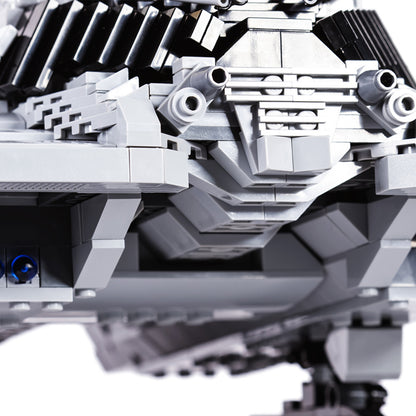 MOC Battlestar Galactica Centurion Raider building blocks kit with compatible bricks