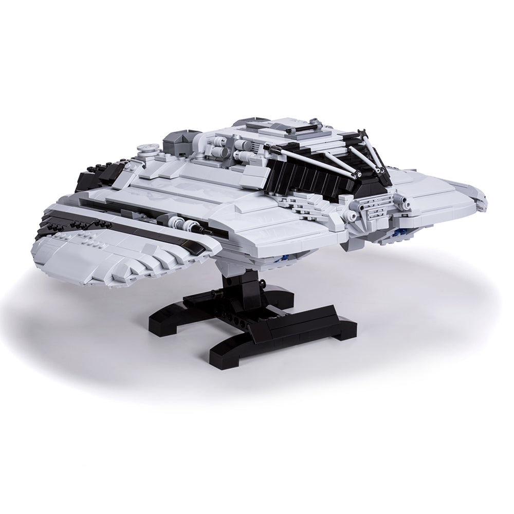 MOC Battlestar Galactica Centurion Raider building blocks kit with compatible bricks