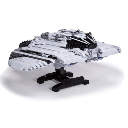 MOC Battlestar Galactica Centurion Raider building blocks kit with compatible bricks
