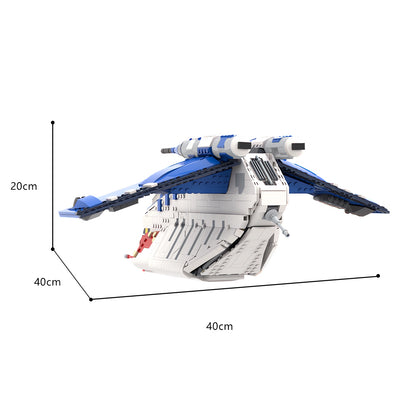 MOC-105785 Star Wars LAAT muunilinst 10 gunship building blocks kit with compatible bricks