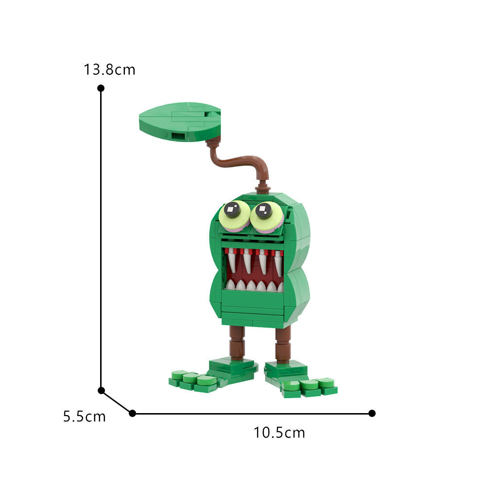 MOC My Singing Monsters Furcorn building blocks series bricks set