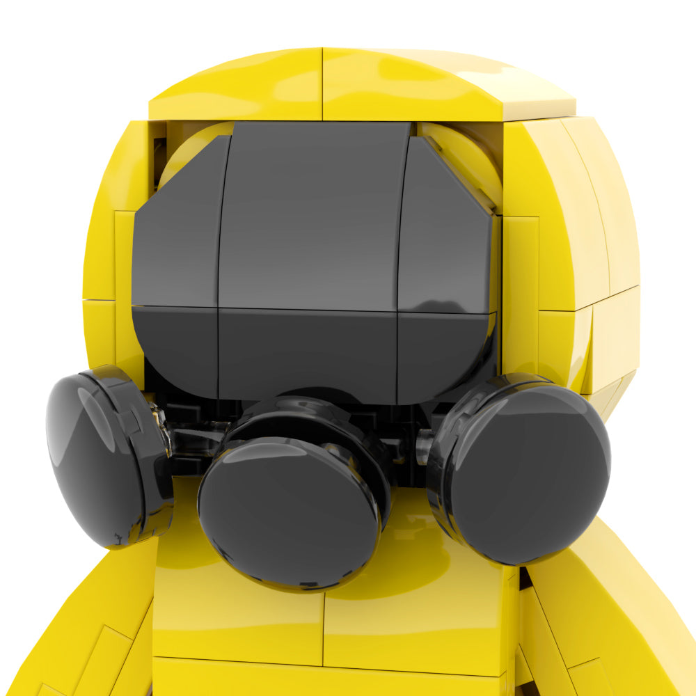 MOC The Backrooms Explorer building blocks kit with compatible bricks