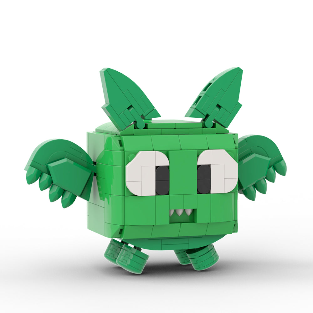 MOC Dragon Pet Simulator X building blocks kit with compatible bricks