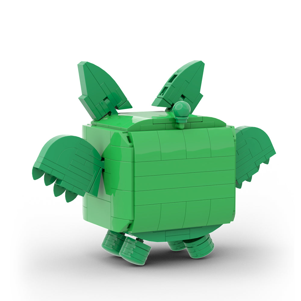 MOC Dragon Pet Simulator X building blocks kit with compatible bricks