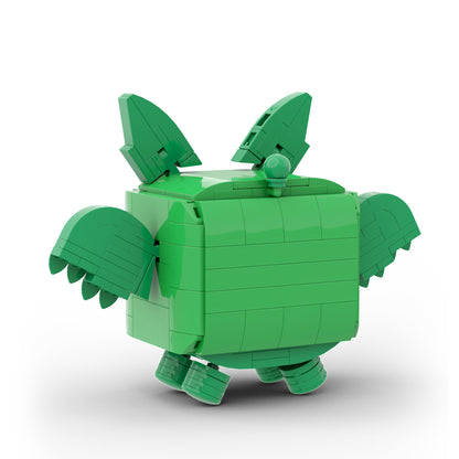 MOC Dragon Pet Simulator X building blocks kit with compatible bricks