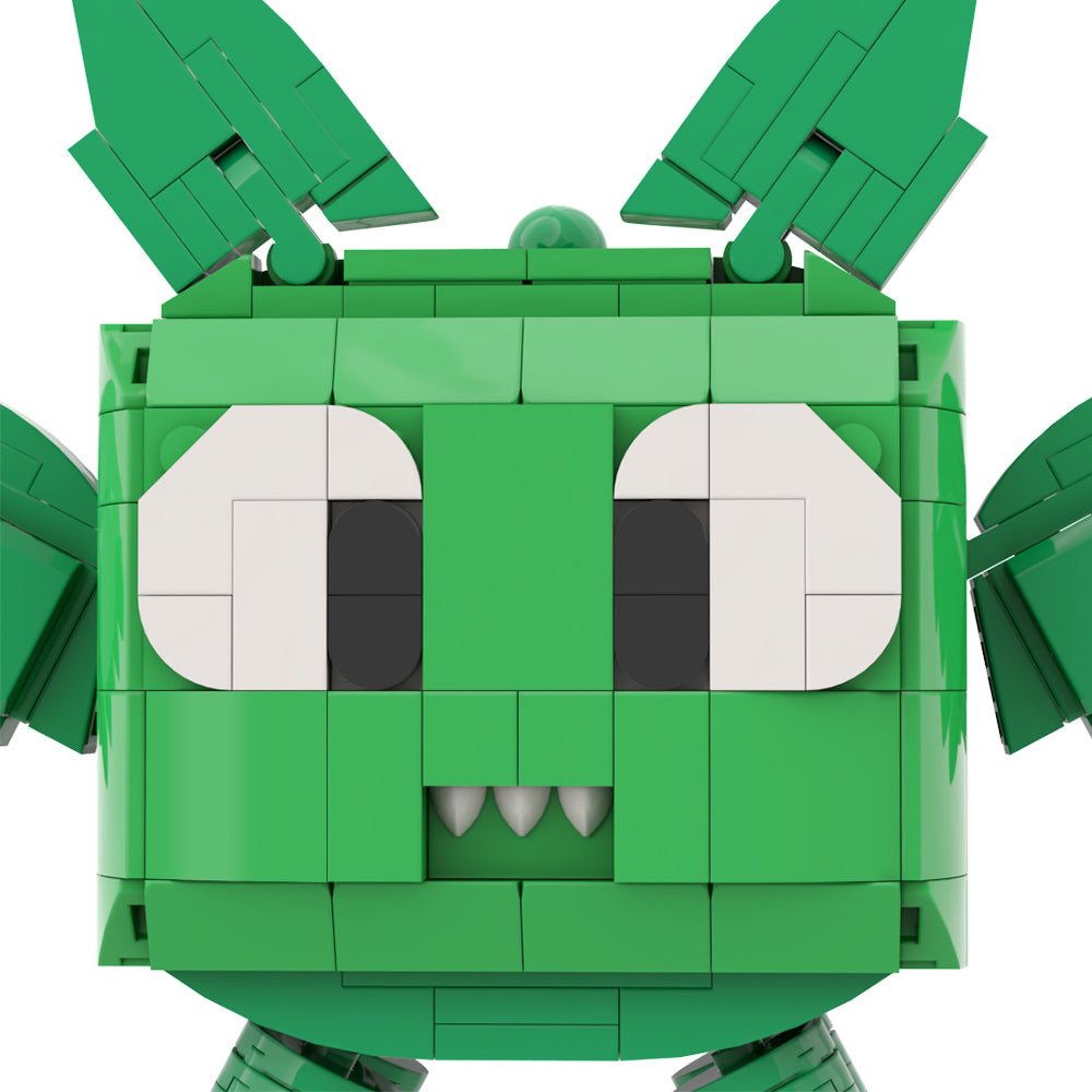 MOC Dragon Pet Simulator X building blocks kit with compatible bricks