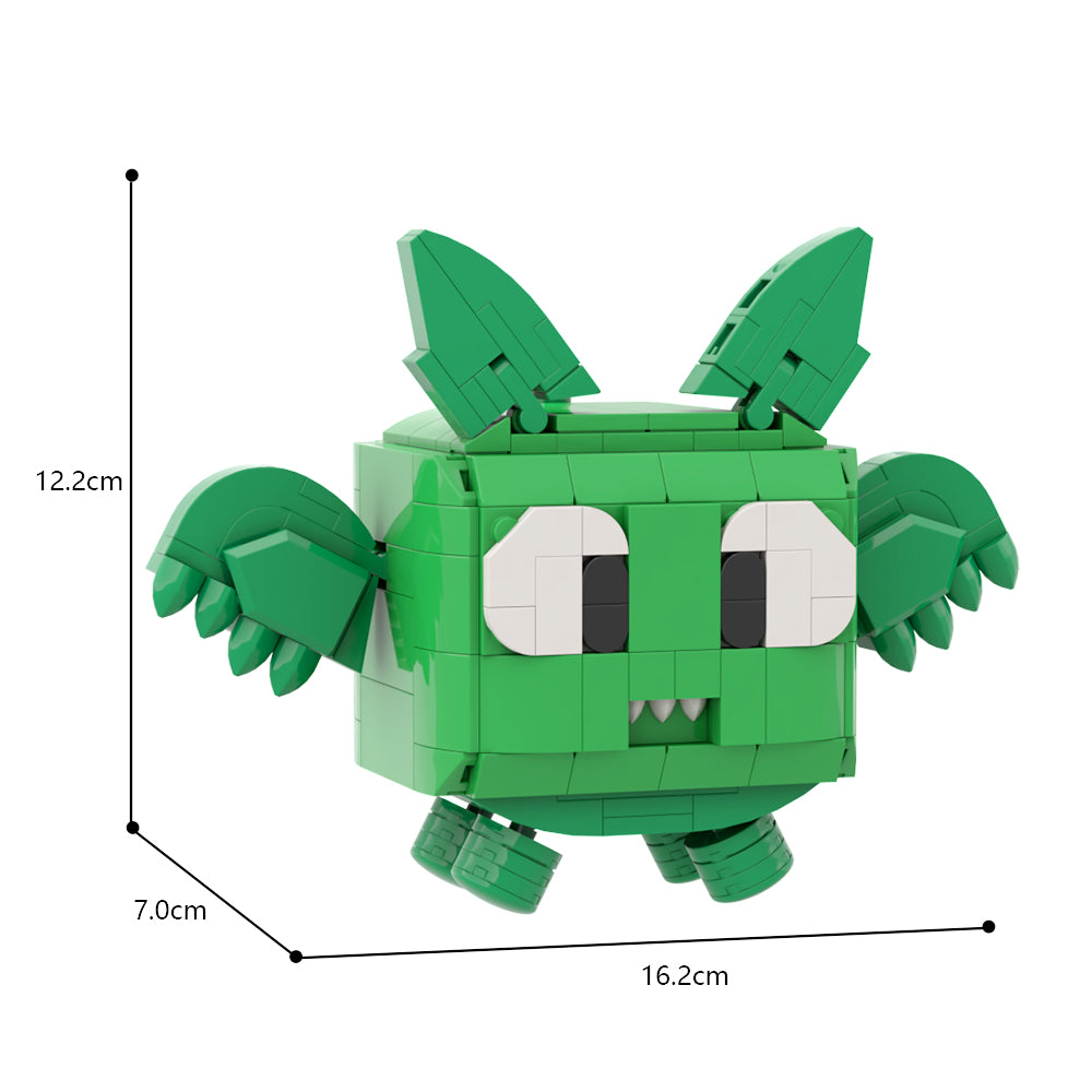 MOC Dragon Pet Simulator X building blocks kit with compatible bricks