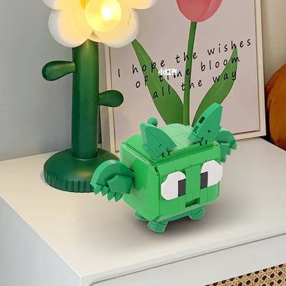 MOC Dragon Pet Simulator X building blocks kit with compatible bricks