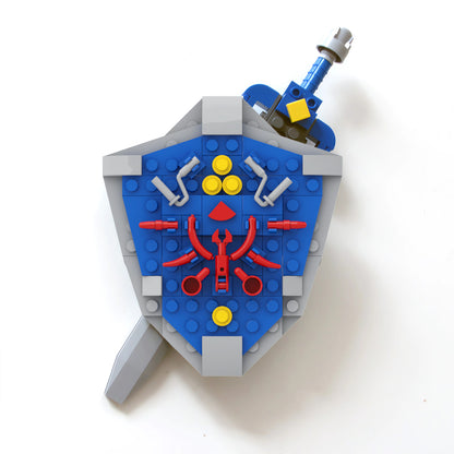 MOC-90299 Zelda Hero of Time Link building blocks kit with compatible bricks