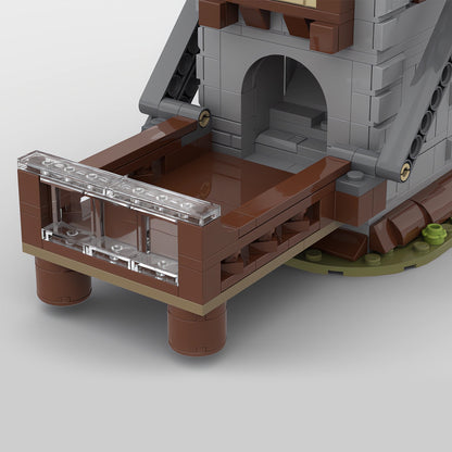 MOC-116535 Mechanical Dice Roller building blocks kit with compatible bricks