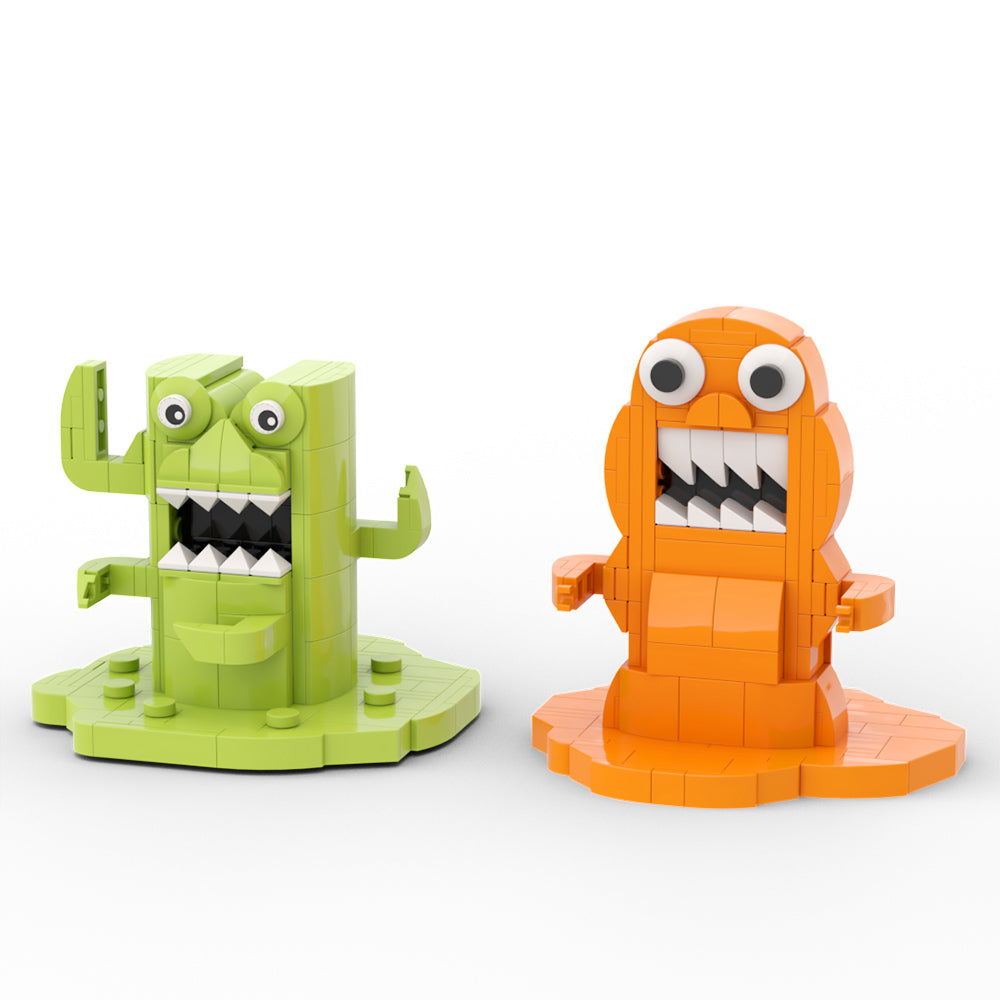 Garten of Banban 3 set building blocks kit with compatible bricks