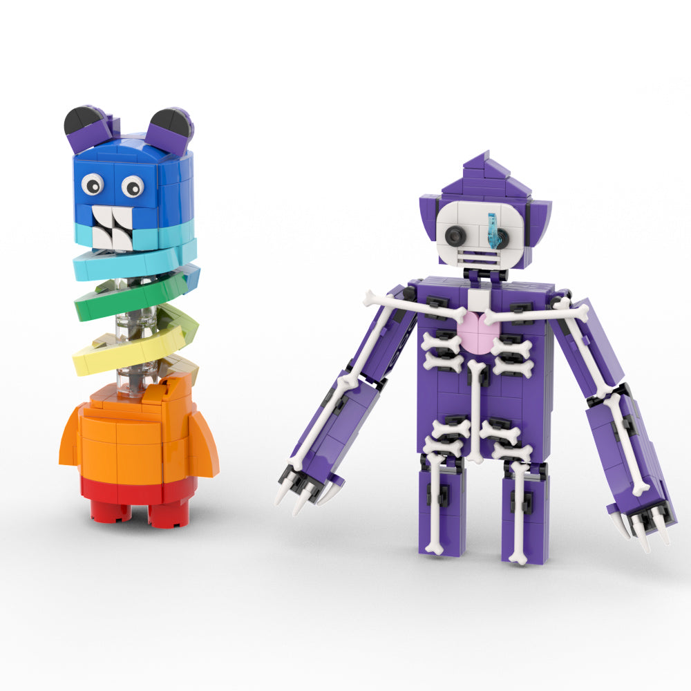 Garten of Banban 3 set building blocks kit with compatible bricks