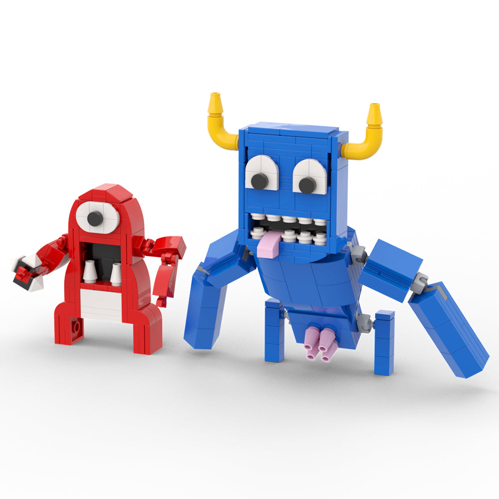 Garten of Banban 3 set building blocks kit with compatible bricks