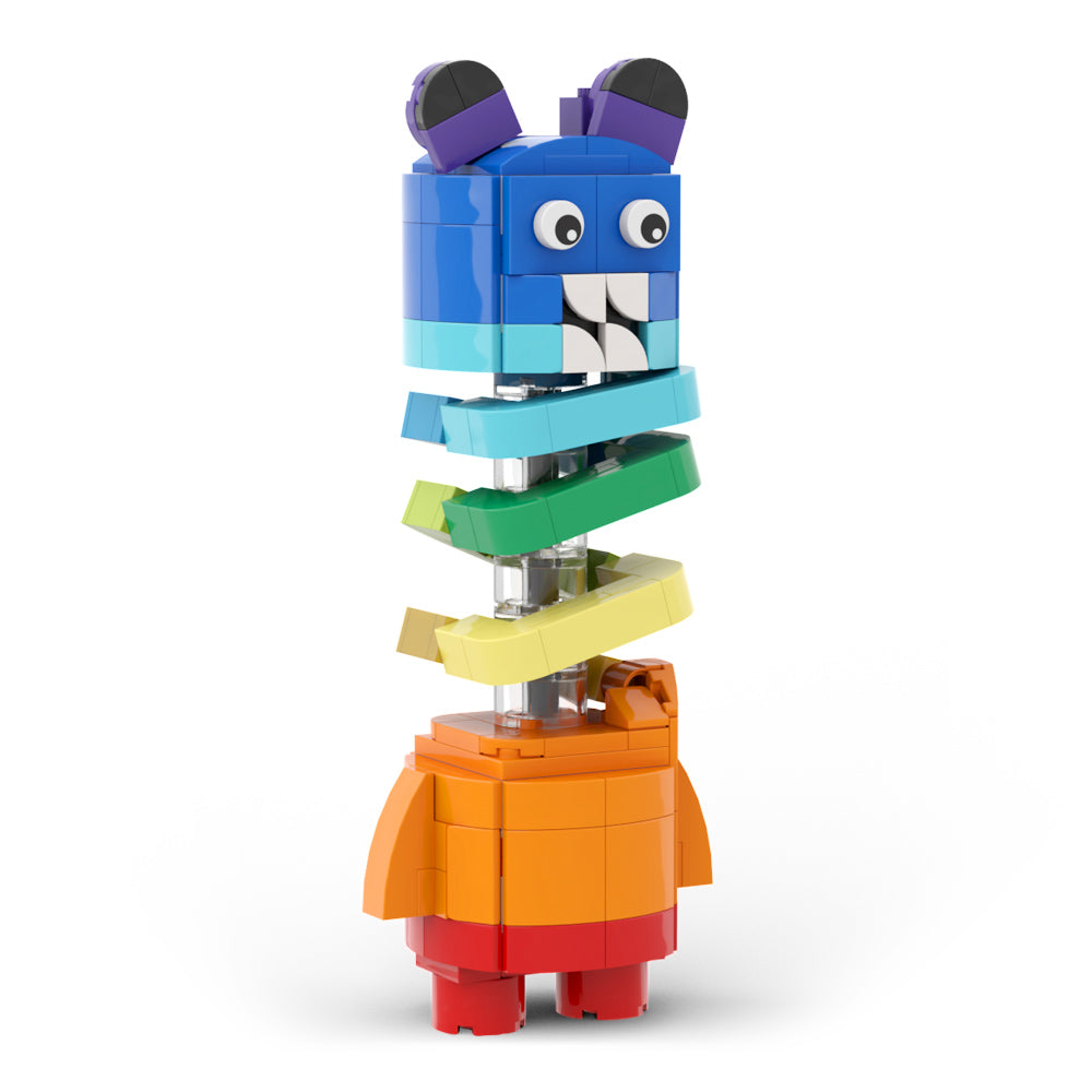 Garten of Banban 3 Slinky Bear building blocks kit with compatible bricks