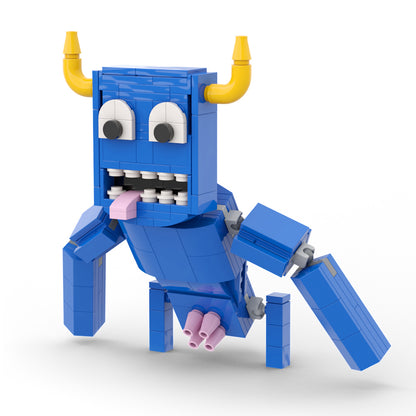 Garten of Banban 3 Snappy Cow building blocks kit with compatible bricks