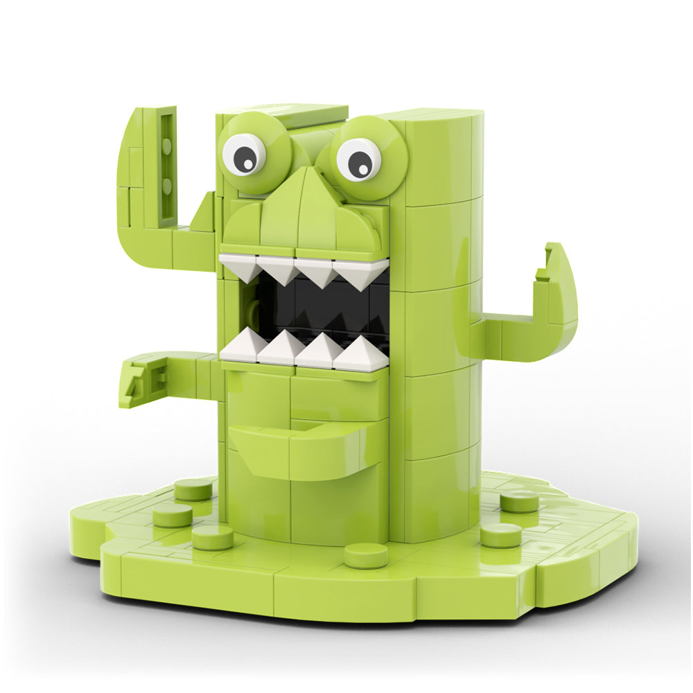 Garten of Banban 3 Slime Rancher building blocks kit with compatible bricks