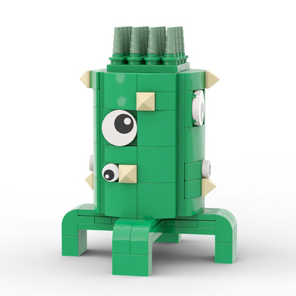 Garten of Banban 3 Nasty Nack building blocks kit with compatible bricks