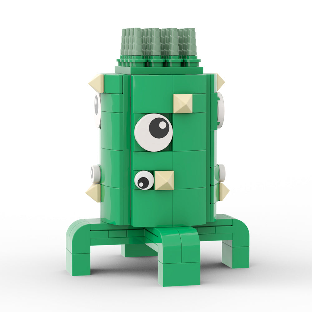 Garten of Banban 3 Nasty Nack building blocks kit with compatible bricks