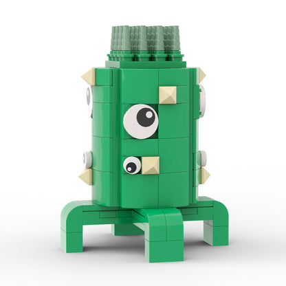 Garten of Banban 3 Nasty Nack building blocks kit with compatible bricks