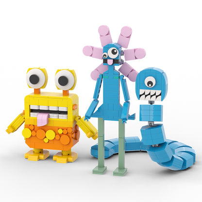 MOC Garten of Banban 3 set building blocks kit with compatible bricks