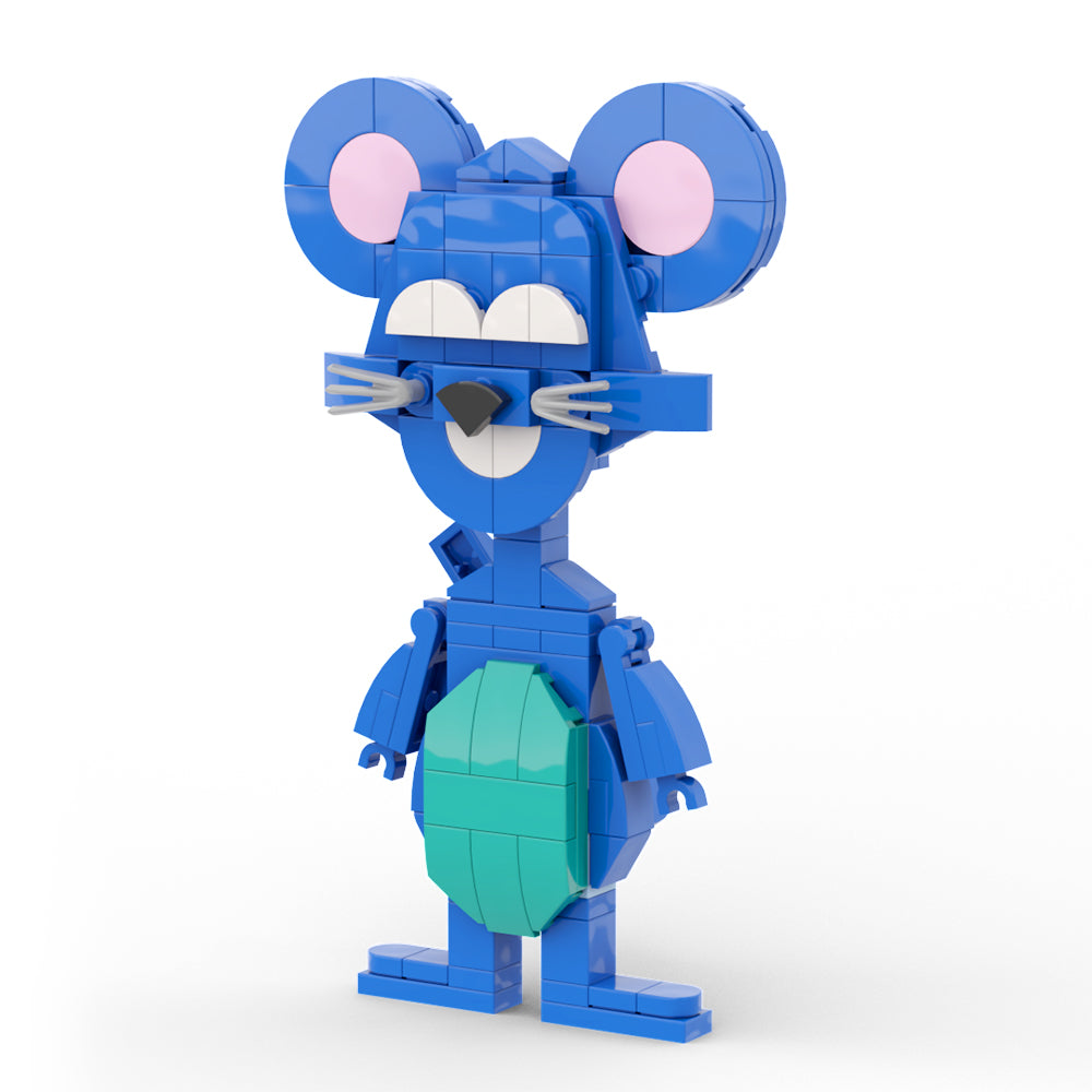 Garten of Banban 3 Mouse Tom building blocks kit with compatible bricks