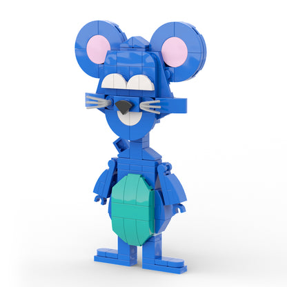 Garten of Banban 3 Mouse Tom building blocks kit with compatible bricks