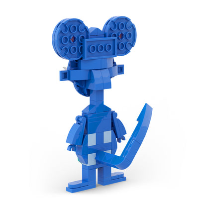 Garten of Banban 3 Mouse Tom building blocks kit with compatible bricks