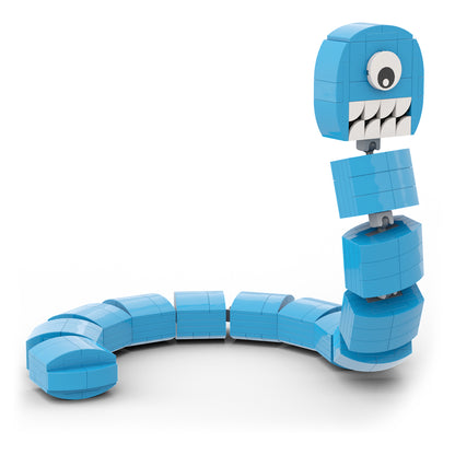 Garten of Banban 3 Worm Jimi building blocks kit with compatible bricks