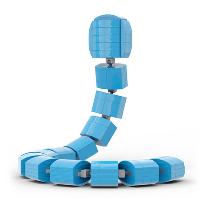 Garten of Banban 3 Worm Jimi building blocks kit with compatible bricks