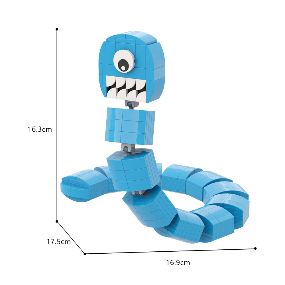 Garten of Banban 3 Worm Jimi building blocks kit with compatible bricks