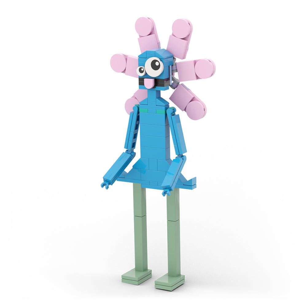 Garten of Banban 3 Mommy Flowey building blocks kit with compatible bricks