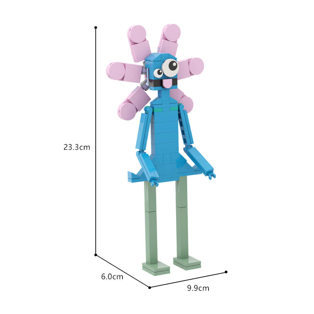 Garten of Banban 3 Mommy Flowey building blocks kit with compatible bricks