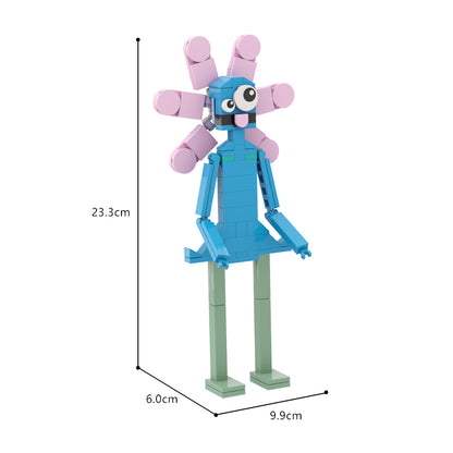 Garten of Banban 3 Mommy Flowey building blocks kit with compatible bricks